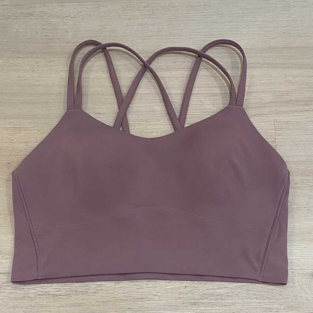 Lululemon Longline Bra Like a Cloud B/C Cup, Lavender Lux